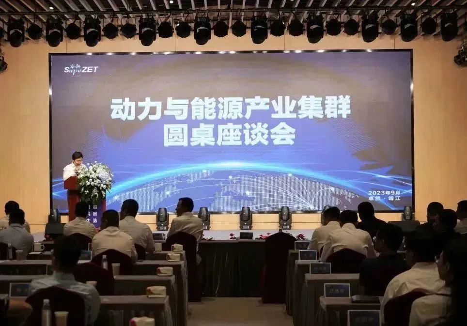 新能源 新动力 新未来|PG直营股份“动力与能源产业集群”圆桌座谈会顺利召开
